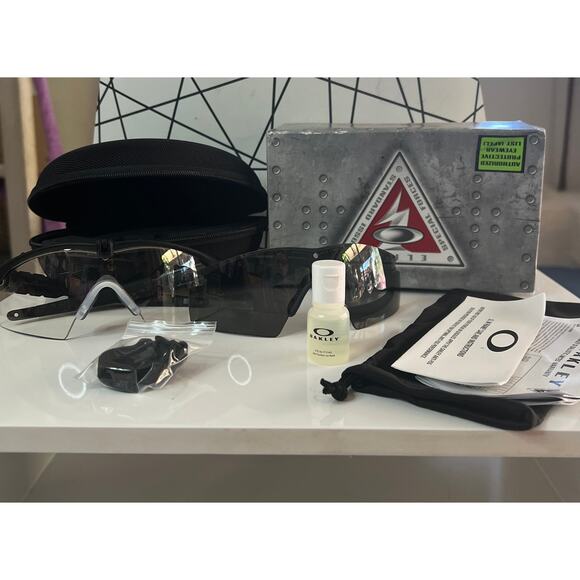 Oakley SI Ballistic M Frame Elite Special Forces Kit Lenses Case Box - Picture 4 of 11